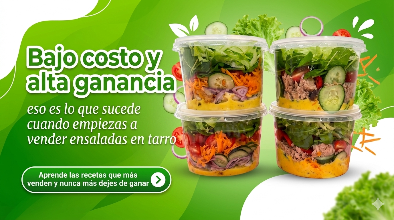 Ensaladas en Frasco Rentables