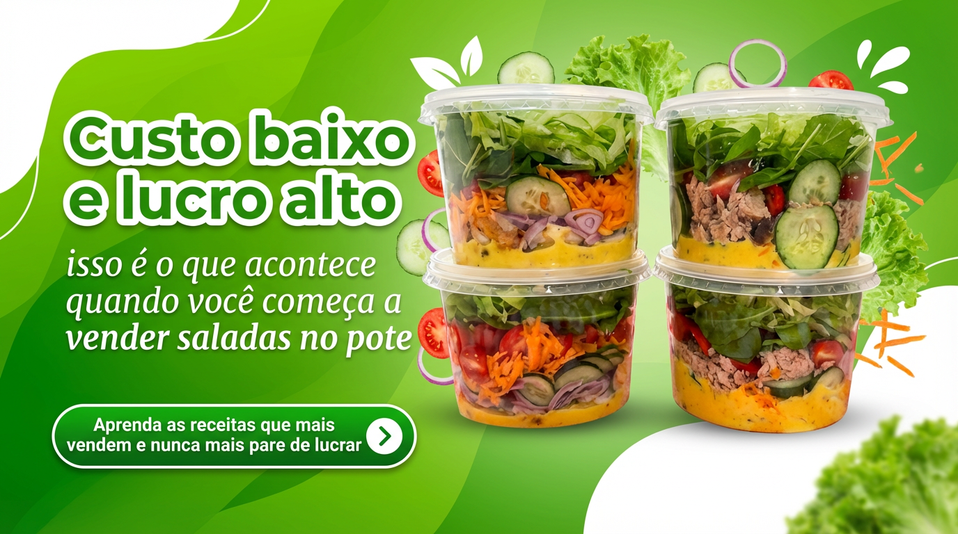 Saladas no Pote Lucrativas